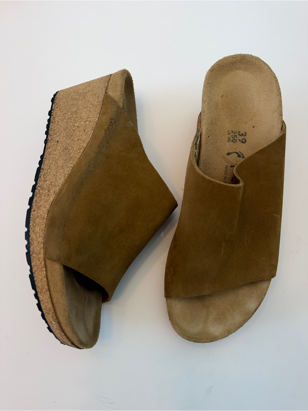Birkenstock Papillio Namica Wedge Sandals, Size 39/US 8.5